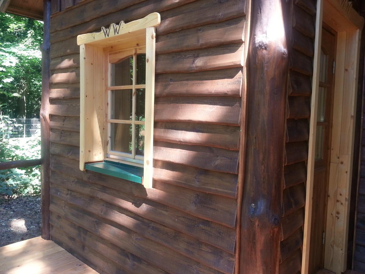 Holzhaus Waldwichtel Am Wald Und See نيوروبين المظهر الخارجي الصورة
