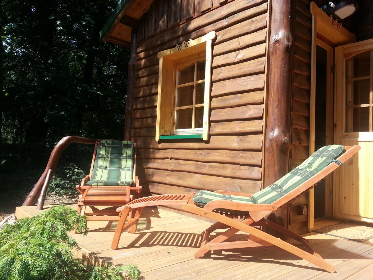 Holzhaus Waldwichtel Am Wald Und See نيوروبين المظهر الخارجي الصورة
